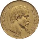 Frankreich 50 Francs 1857 A - Napoleon III.